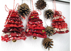 Freebie Tannenbaum aus JoJo`s Weihnachten Dekoration Stoff Baumwolle