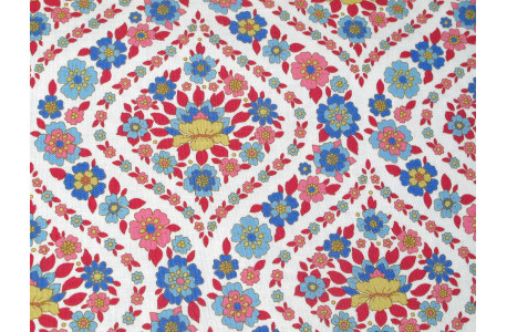Fat Quarter Tilda Stoff Blumen Ornamente Baumwolle Wallflower