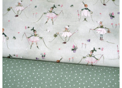 acufactum Stoffpaket Frühlingszauber Baumwolle Elfen Blumen Nadel Faden Silke Leffler 72033