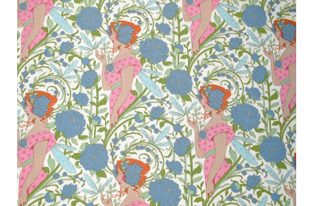 Tilda Stoff Frauen Libellen Blumen Tiere Baumwolle Patchwork Quilten Songbird