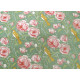 Tilda Stoffe Rosen Baumwolle Blumen Pfingstrosen Vögel Tiere Songbird