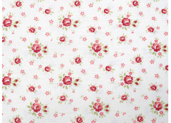 Rosenstoff Lyda Rose Patchworkstoff Baumwolle Blumen Röschen Moda Bunny Hill Designs