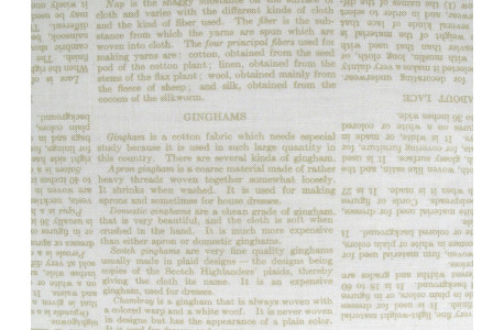 Stoff Schrift Text Patchwork Baumwolle Quilten Textzeilen Zeitungsseite Buchstaben