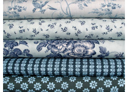 Patchwork Stoffpaket Rosen Vögel 75069 Baumwolle Quilten