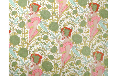 Fat Quarter Tilda Stoff Blumen Frauen Baumwolle Tiere Songbird Art Nouveau