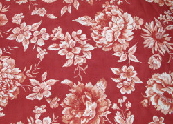 Patchworkstoff Baumwollstoff Meterware Mohnblumen Sandalwood Dahlien Moda 