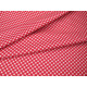 Patchworkstoff Karostoff Baumwolle rot kariert weet Liberty Gingham