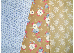 Tilda Stoffe Blumen Rosen Stoffpaket Baumwolle 73018