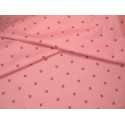 Patchworkstoff Blumen rosa Sunnyside