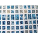 Tim Holtz Patchworkstoff Briefmarken