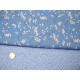 Stoffpaket Baumwolle Kirschblüten Blumen Westfalenstoffe Sterne hellblau 72073