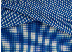 Patchworkstoff Karo blau Ladies Legacy Baumwolle Meterware Stoffe