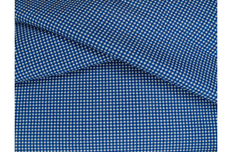 Patchworkstoff Karo blau Ladies Legacy Baumwolle Meterware Stoffe