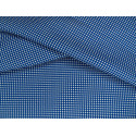 Patchworkstoff Karo blau Ladies Legacy