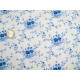 Tilda Stoff Rosen Blumen Baumwolle Meterware Röschen blau Something Blue