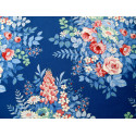 Tilda Stoff Rosen Blumen Something Blue
