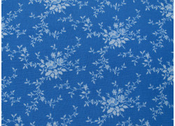 Tilda Stoff Rosenranken Blumen Baumwolle Meterware Something Blue