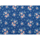 Tilda Stoff Röschen Blumen Rosen Baumwolle Meterware Patchworkstoff Something Blue