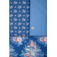 Tilda Stoffpaket Blumen Rosen Punkte Baumwolle Patchwork blau rosa 75003