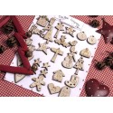 Adventskalenderzahlen creme The Bee Company