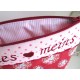 Kosmetiktasche Schmincktasche Etui Utensilo rot rosa