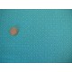 Patchworkstoff Ornamente türkis