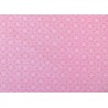 Ornamentstoff Patchworkstoff rosa