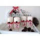 Adventskranz Zahlen 1 - 4
