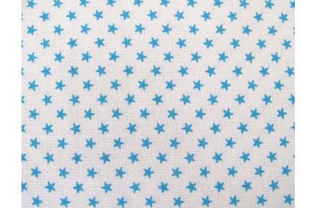 Tilda Stoffe Classic Basics Tiny Star blau Quiltstoff