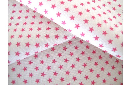 Tilda Stoffe Sternchen rosa Basic Tiny Star Pink
