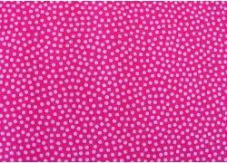 Baumwollstoff pink Punkte Dotty