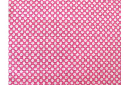 Tilda Stoffe Classic Basics Paint Dots Pink Pünktchenstoff
