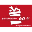 Gutschein 60 EUR