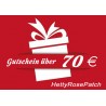 Gutschein 70 EUR